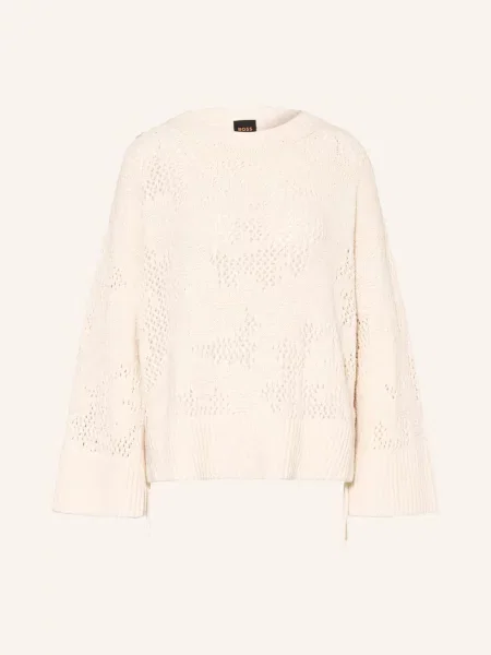 BOSS Orange sweter C Foira beżowy