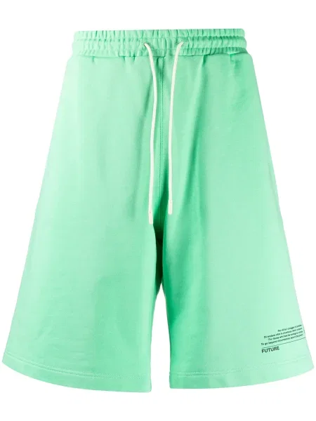 Kraťasy Msgm s potiskem zelené