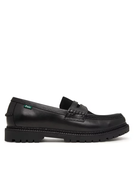 Mocasini Polo Ralph Lauren Jett Penny negru