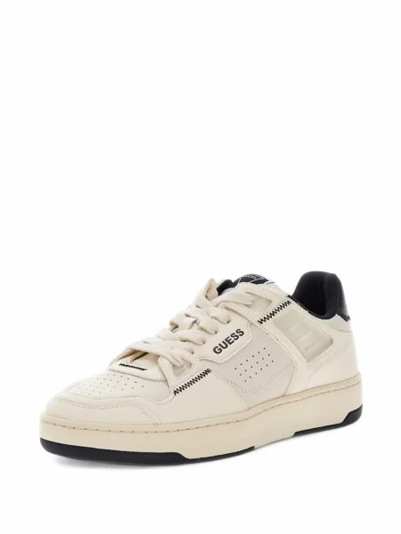 Sneakerși Guess alb