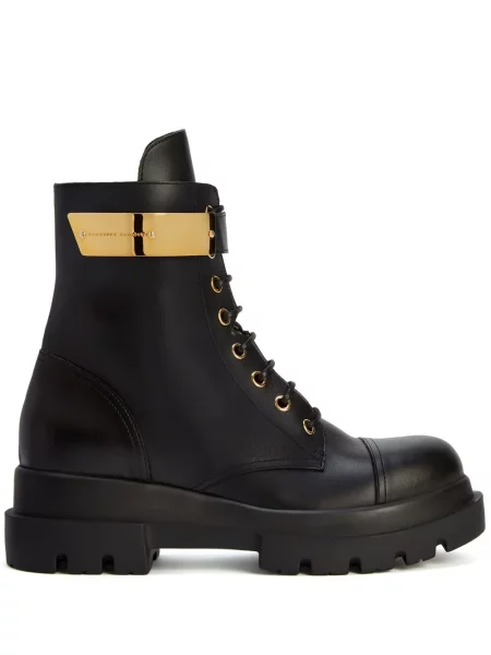Botine Giuseppe Zanotti cu autograf negru
