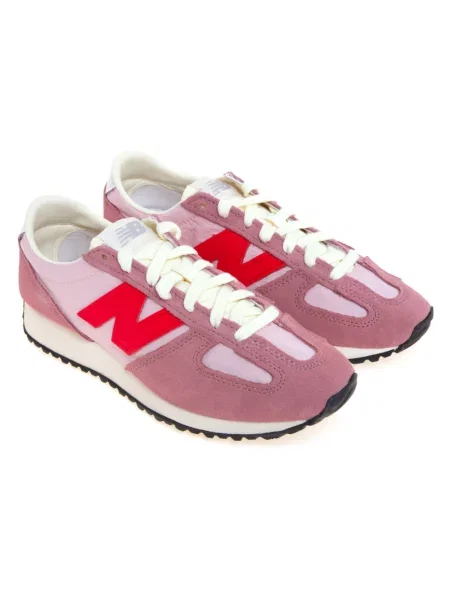 Sneakersy New Balance skórzane różowe