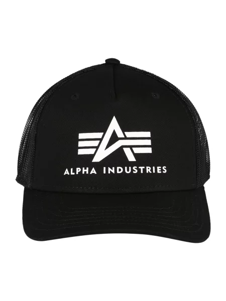 ALPHA INDUSTRIES Șapcă Basic' negru