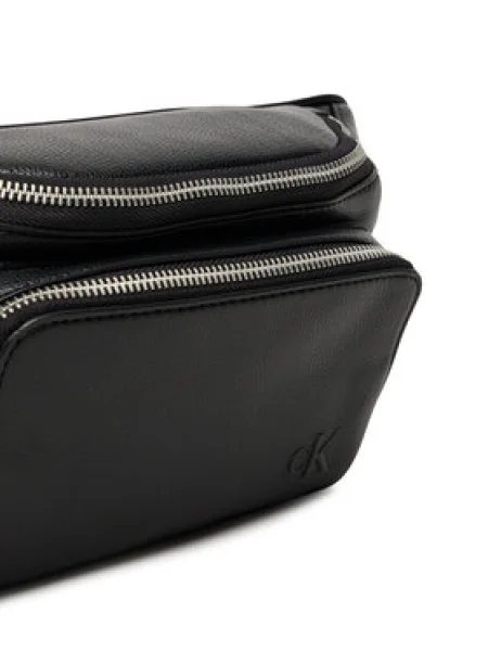 Calvin Klein ľadvinka pánska z imitácie kože čierna