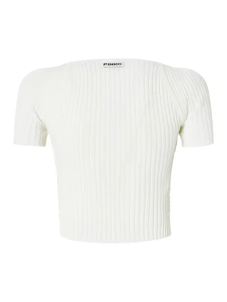 PINKO Sweter Falterona Maglia biały