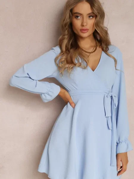 Sukienka Parthameia niebieska