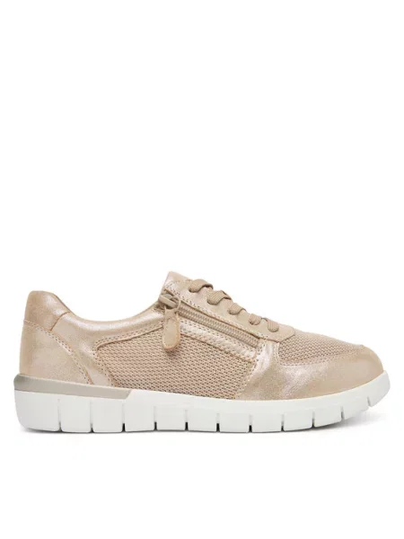 Sneakers Caprice Auriu