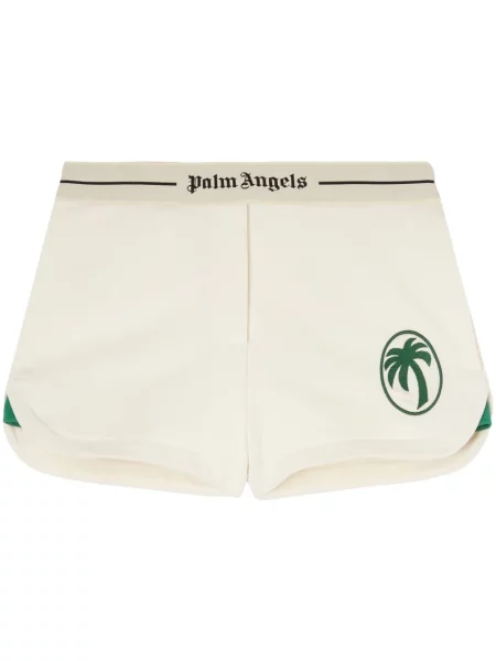 Pantaloni scurți Palm Angels alb