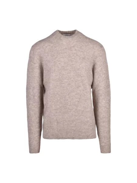 Sweter Ballantyne wełniany beżowy