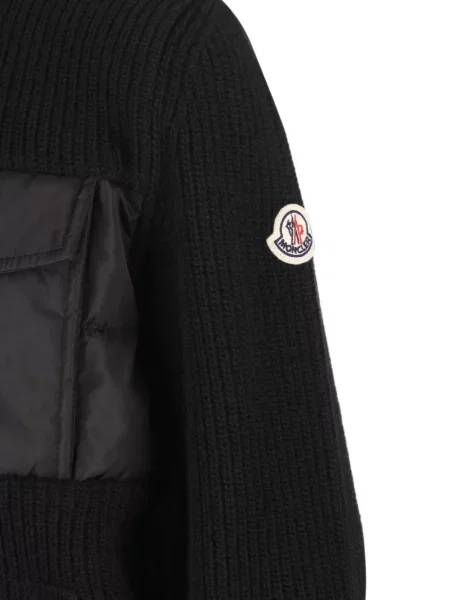 Dětské kardigan Moncler Enfant černý