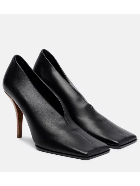 Pantofi cu toc Alaïa din piele negru