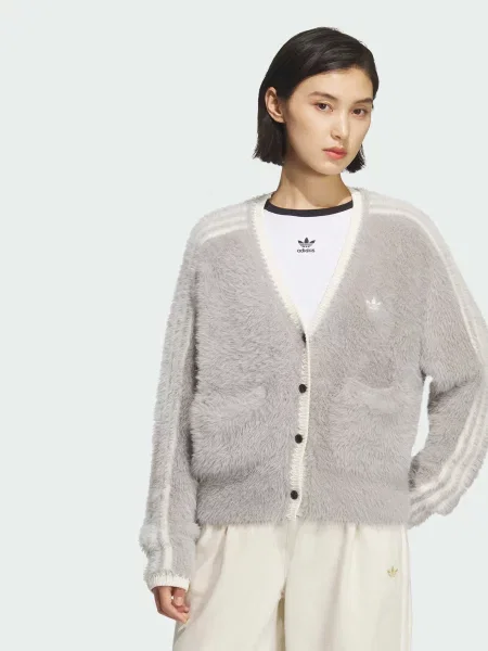 Кардиган adidas сірий