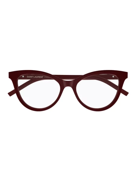 Okulary przeciwsłoneczne Saint Laurent czerwone