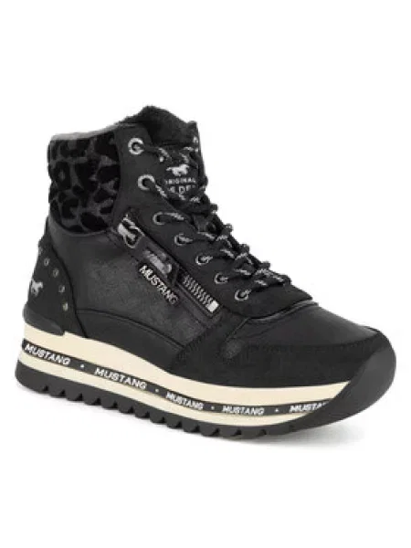Mustang Polokozačky černá
