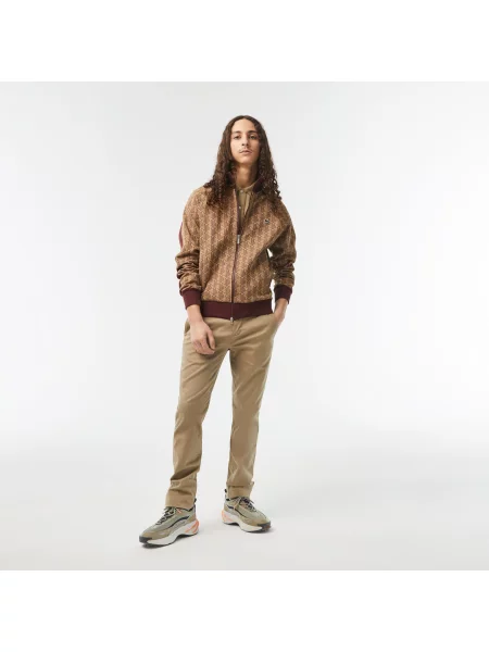 Поло Lacoste бежевое