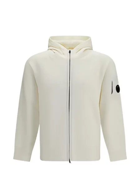 Dzianinowy sweter C.p. Company z kapturem
