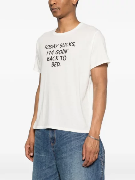Tricou R13 alb