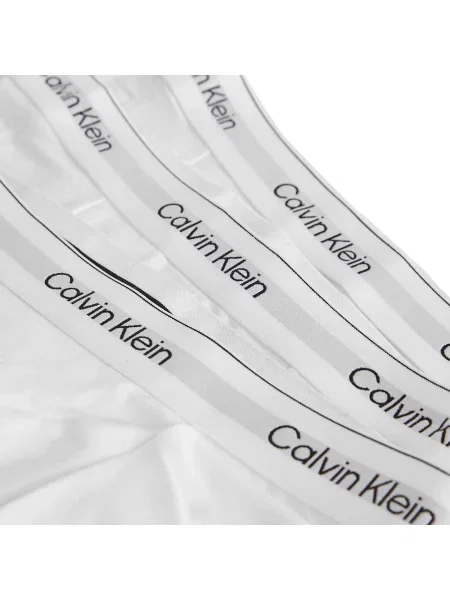 Majtki z elastycznym paskiem z logo w zestawie 3 szt. Calvin Klein Underwear biały