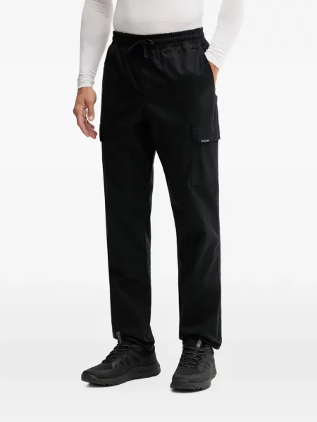 Pantaloni cargo Columbia cu cordon negru