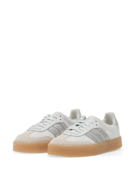 Бягане шорти Adidas на цветя корсет черно