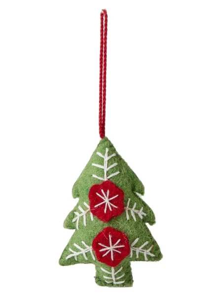 Ozdobný přívěsek Rice Christmas Tree Fabric