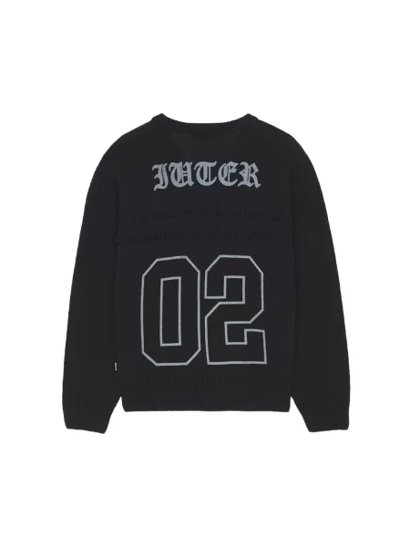 Sweter Iuter piłkarski czarny