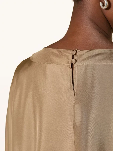 Riani Hedvábná Halenka světle hnědá