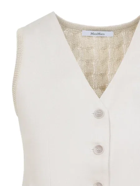 Vestă Max Mara cu decolteu în V