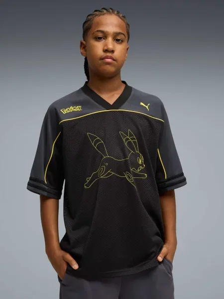 Дитяча Футболка PUMA x Pokemon Jersey комбінований верх чорний
