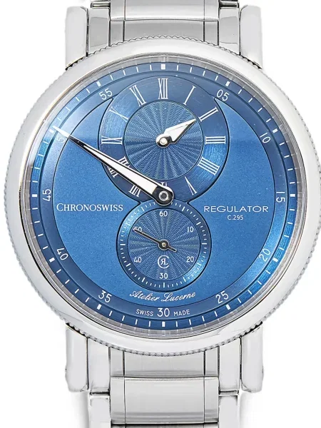 Ceas Chronoswiss clasic albastru