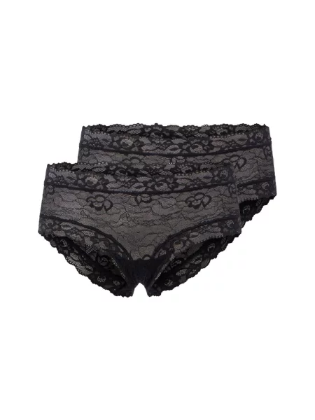SKINY majtki typu hipster w zestawie 2 sztuk Kobiety 36 czarny