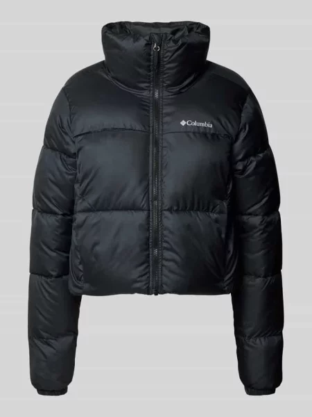 Columbia kurtka Puffect Colorblock zimowa czarny