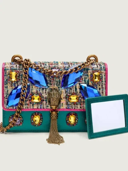 Kurt Geiger London geantă Shoreditch verde