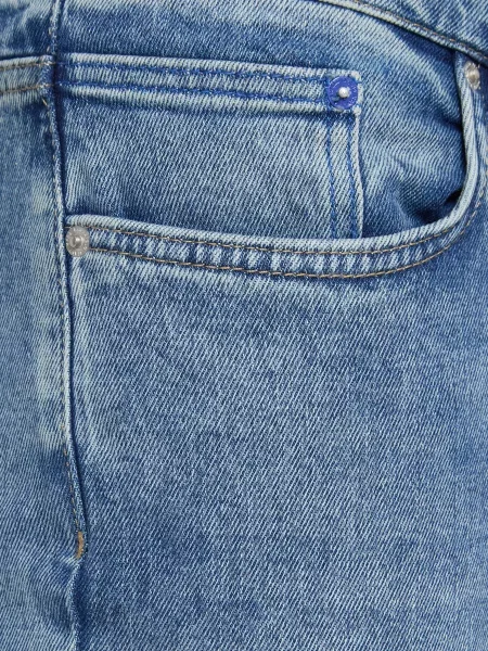 Прямі джинси Karl Lagerfeld Jeans бавовна/еластан синій