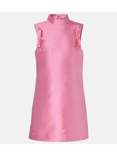 Rochie Valentino de mătase roz