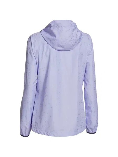 Geacă Under Armour cu glugă violet
