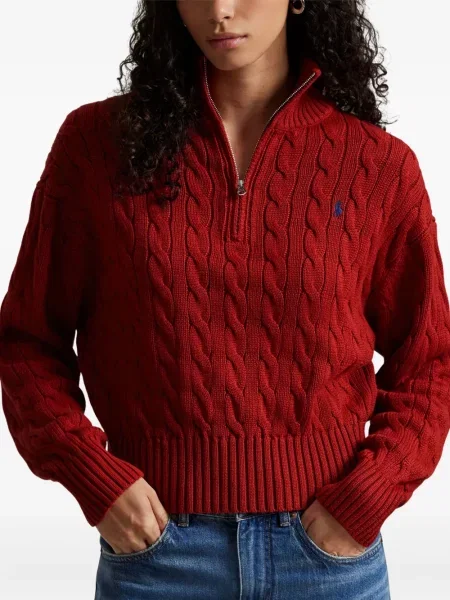 Dugo rebrasti s ovratnikom polo majica Polo Ralph Lauren plava