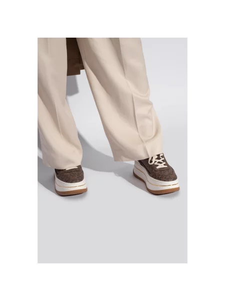 Sneakersy Michael Kors brązowe