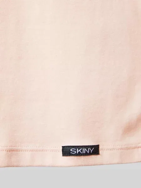 Bluzka z długim rękawem i naszywką z logo model ‘Every Night’ Skiny
