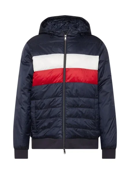 Only & Sons Geacă de primăvară-toamnă KOBE albastru noapte / roșu / alb