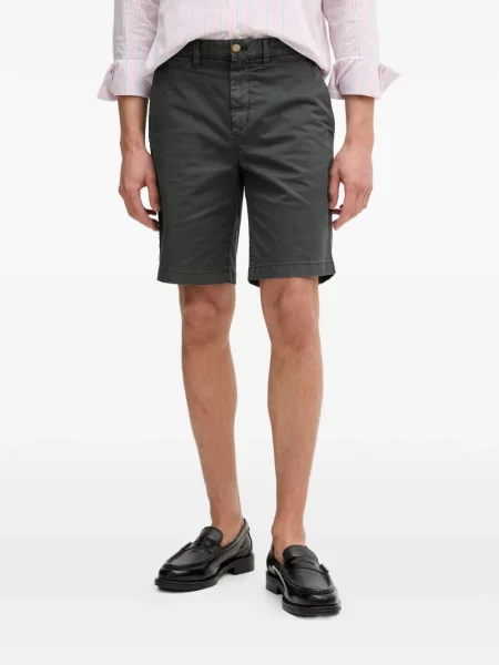 Pantaloni chino Gant cu autograf gri