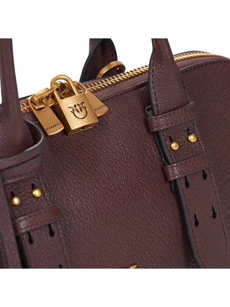 Rucsac Pinko din piele maro