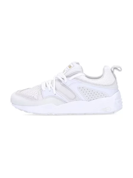 Sneakersy Puma Trinomic zamszowe białe