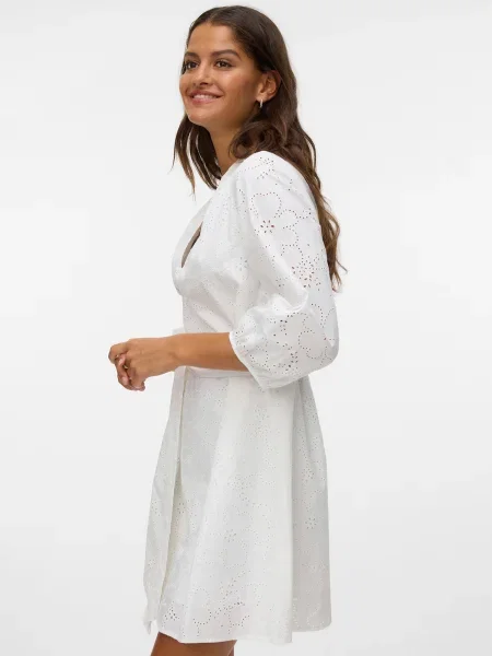 VERO MODA Rochie VMDORA' alb