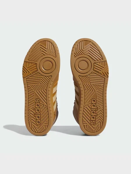 Кроссовки Adidas Hoops коричневые