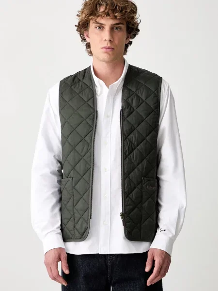 Vestă Barbour verde