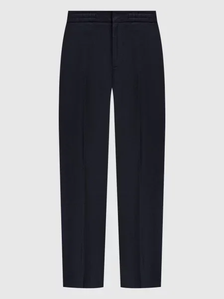 Льняные брюки Loro Piana черные