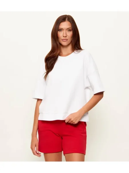 Joop! Tricou Tilin | Relaxed fit alb