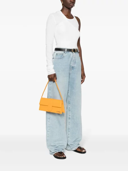 Ilgas rankinė Jacquemus oranžinė