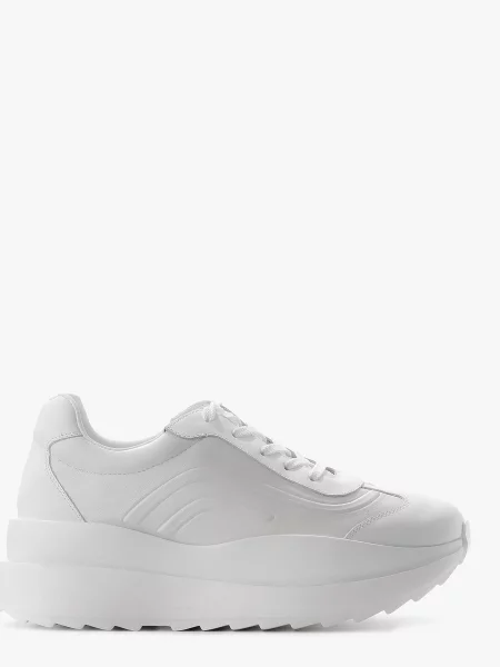 Кожаные кроссовки Leberdes белые